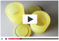 DECO德科行星式球磨機用0.25L聚氨酯球磨罐展示